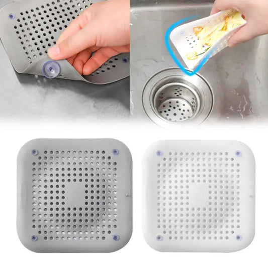 Hair Filter Sink Anti-blocking Strainer Bathtub Shower Floor Drain Stopper Silicone Kitchen Deodorant Plug Bathroom Accessories