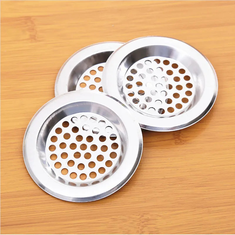 1/2PCS Stainless Steel Clean And Clog-free Sink Highly Recommended High-quality Shower Hair Catcher For Bathroom Drain Clog-free