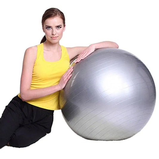 Yoga Balls Pilates Fitness Gym Balance Fitball Exercise Workout Ball