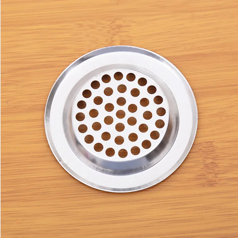 1/2PCS Stainless Steel Clean And Clog-free Sink Highly Recommended High-quality Shower Hair Catcher For Bathroom Drain Clog-free